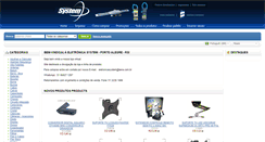 Desktop Screenshot of eletronicasystem.com.br